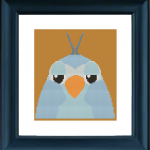 Blue Bird Cross Stitch Pat..