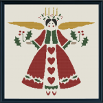 Easy Christmas Angel Cross..